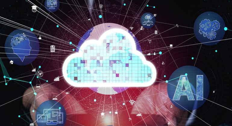 Conceptual cloud computing and data storage technology for future innovation